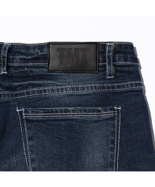 TMT(ティーエムティー)の「HI-STRETCH DENIM 5P SKINNY(VINTAGE)(デニムパンツ・メンズ・インディゴブルー/ライトインディゴブルー・SMALL/MEDIUM/LARGE)」の9枚目の写真