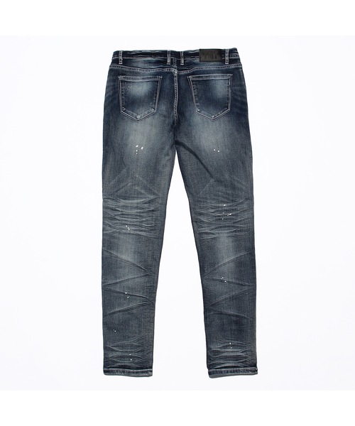 TMT(ティーエムティー)の「HI-STRETCH DENIM 5P SKINNY(VINTAGE)(デニムパンツ・メンズ・インディゴブルー/ライトインディゴブルー・SMALL/MEDIUM/LARGE)」の8枚目の写真