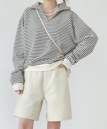 UNE MANSION | レザーコーティングハーフパンツ(その他パンツ)