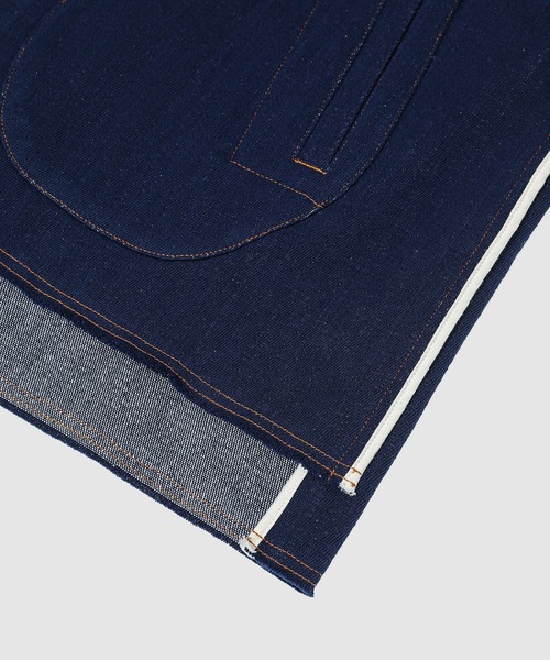 KHOKI(コッキ)の「India denim jacket(デニムジャケット・メンズ・インディゴブルー・2)」の4枚目の写真