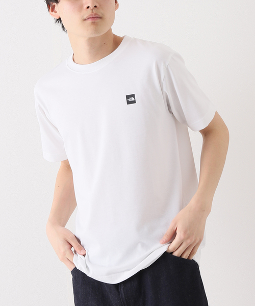 THE NORTH FACE（ザノースフェイス）の「【THE NORTH FACE / ザ ノースフェイス】S/S SMALL BOX LOGO TEE（Tシャツ/カットソー・メンズ・ホワイト/チャコールグレー/ブラック/オリーブ・MEDIUM/LARGE/X-LARGE）」の2枚目の写真