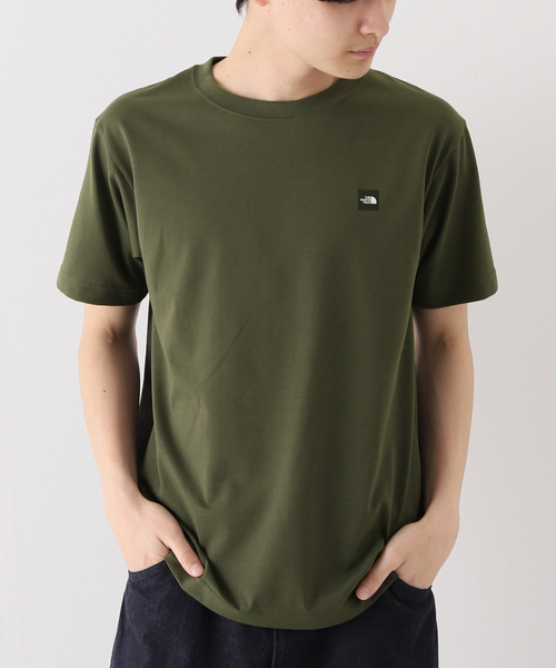 THE NORTH FACE（ザノースフェイス）の「【THE NORTH FACE / ザ ノースフェイス】S/S SMALL BOX LOGO TEE（Tシャツ/カットソー・メンズ・ホワイト/チャコールグレー/ブラック/オリーブ・MEDIUM/LARGE/X-LARGE）」の4枚目の写真