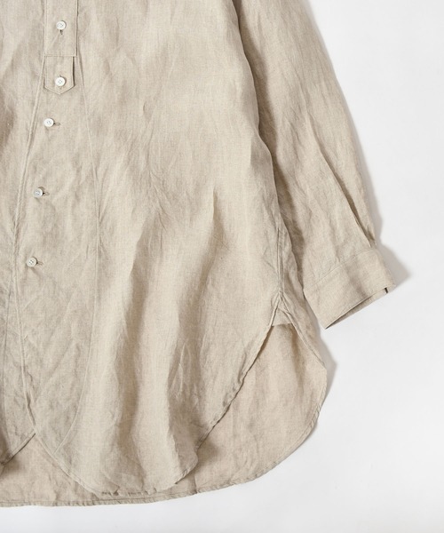 Johnbull Private labo（ジョンブルプライベートラボ）の「チュニックシャツ（シャツ/ブラウス・メンズ・アイボリー/ホワイト・FREE）」の13枚目の写真