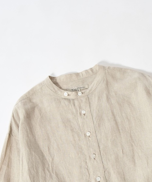 Johnbull Private labo（ジョンブルプライベートラボ）の「チュニックシャツ（シャツ/ブラウス・メンズ・アイボリー/ホワイト・FREE）」の11枚目の写真