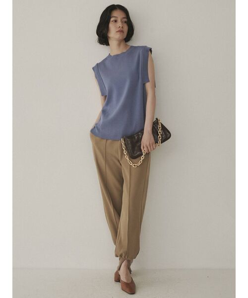 COTORICA（コトリカ）の「アームデザインウォッシャブルニット（ニット/セーター・レディース・ブラック/ベージュ/オレンジ/ブルー・FREE）」の17枚目の写真