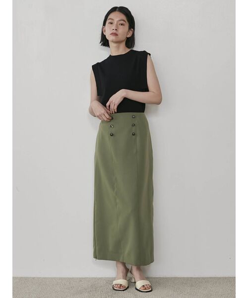 COTORICA（コトリカ）の「アームデザインウォッシャブルニット（ニット/セーター・レディース・ブラック/ベージュ/オレンジ/ブルー・FREE）」の9枚目の写真