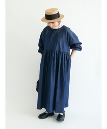 Samansa Mos2 | 前後着デニムワンピース(ワンピース)