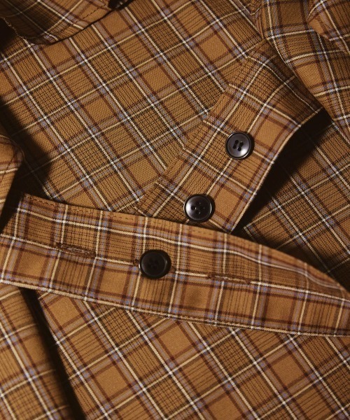 TODAYFUL(トゥデイフル)の「TODAYFUL(トゥデイフル) "Backflare Check Shirts"バックフレアチェックシャツ/12220418(シャツ/ブラウス・レディース・ベージュ・ONE SIZE)」の18枚目の写真