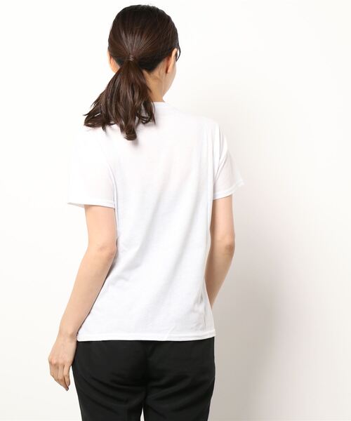 FILA(フィラ)の「FILA/フィラ ブランドロゴ レディース 半袖 Tシャツ(Tシャツ/カットソー・レディース・ブラック/ネイビー/ホワイト・M/L/LL)」の12枚目の写真