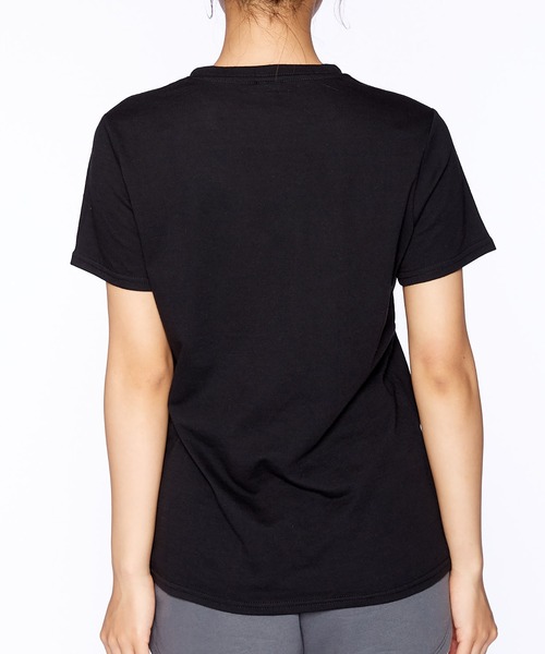 FILA(フィラ)の「FILA/フィラ ブランドロゴ レディース 半袖 Tシャツ(Tシャツ/カットソー・レディース・ブラック/ネイビー/ホワイト・M/L/LL)」の11枚目の写真