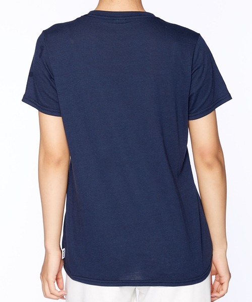 FILA(フィラ)の「FILA/フィラ ブランドロゴ レディース 半袖 Tシャツ(Tシャツ/カットソー・レディース・ブラック/ネイビー/ホワイト・M/L/LL)」の9枚目の写真