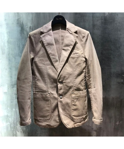 AKM(エイケイエム)の「AKM/ウルトラストレッチ 2B JKT(テーラードジャケット・メンズ・ベージュ・LARGE/X-LARGE)」の1枚目の写真
