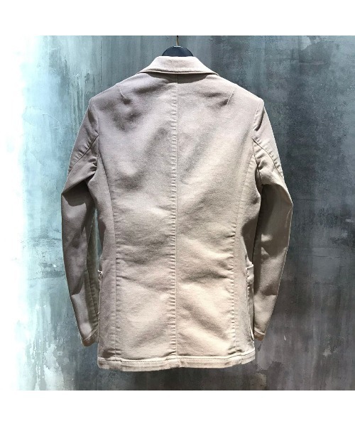 AKM(エイケイエム)の「AKM/ウルトラストレッチ 2B JKT(テーラードジャケット・メンズ・ベージュ・LARGE/X-LARGE)」の5枚目の写真