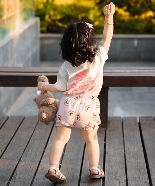 GAP(ギャップ)の「ソフトジャージー ブラナンベア GAPロゴ Tシャツ (幼児)(Tシャツ/カットソー・キッズ・ブラック/ピンク/その他/その他1/ホワイト系その他・12-18M/18-24M/2 YRS/3 YRS/4 YRS/5 YRS)」の10枚目の写真