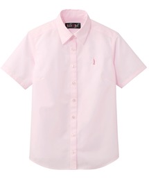 【半袖カラーシャツ】 セール 制服 高校生 中学生 ブラウス スクール JK