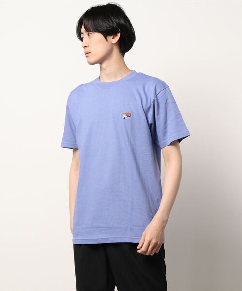 HOUSTON(ヒューストン)の「【HOUSTON】PRINT EMBROIDERY TEE(CAR)(Tシャツ/カットソー・メンズ・ホワイト/ブルー・MEDIUM/X-LARGE/XX-LARGE/LARGE)」の2枚目の写真