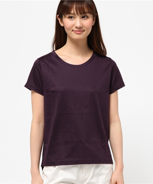 OUTLET(アウトレット)の「【robbem】BackラウンドTee(Tシャツ/カットソー・レディース・パープル・FREE)」の2枚目の写真