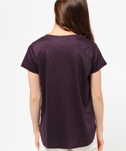 OUTLET(アウトレット)の「【robbem】BackラウンドTee(Tシャツ/カットソー・レディース・パープル・FREE)」の4枚目の写真