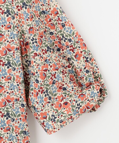 J.PRESS（ジェイプレス）の「【洗える】LIBERTY Pepper&Coward スタンドカラー ブラウス（シャツ/ブラウス・レディース・ベージュ系5/ネイビー系5・T15/T13）」の9枚目の写真