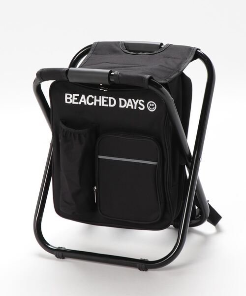 BEACHED DAYS(ビーチドデイズ)の「【BEACHED DAYS/ビーチデイズ】CHAIR IN BAG チェア付き バックパック 保冷・保温機能(バックパック/リュック・メンズ・ブラック/オリーブ/カモフラージュ・FREE)」の6枚目の写真