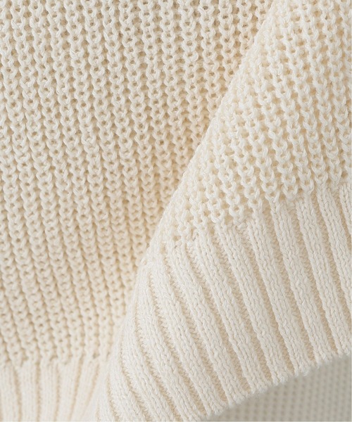 markaware(マーカウェア)の「【MARKAWARE / マーカウェア】MOCK NECK PULLOVER KNIT(ニット/セーター・メンズ・アイボリー/ブラック・3)」の5枚目の写真