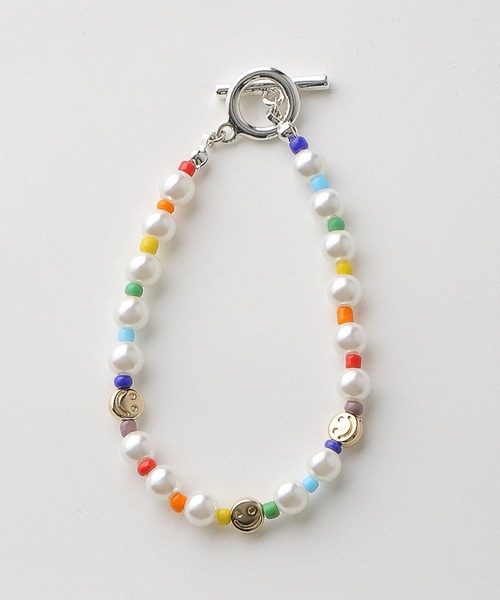 PBLIM（ページボーイリム）の「PAGEBOYLIM/パールビーズブレス（ブレスレット・レディース・シルバー系その他・FREE）」の2枚目の写真