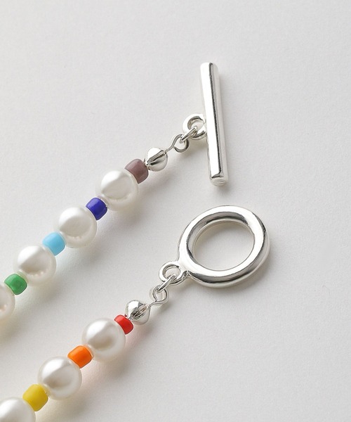 PBLIM（ページボーイリム）の「PAGEBOYLIM/パールビーズブレス（ブレスレット・レディース・シルバー系その他・FREE）」の4枚目の写真