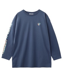 SMALL HEART LOGO L/S TOP