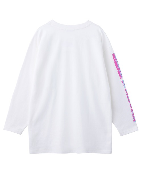 MILKFED.(ミルクフェド)の「SMALL HEART LOGO L/S TOP(Tシャツ/カットソー・レディース・ブルー/ブラック/ホワイト・ONE SIZE)」の6枚目の写真