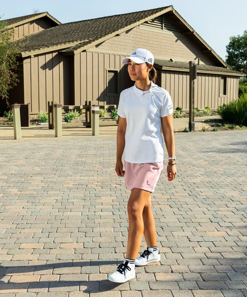 adidas(アディダス)の「ウエストリブ スウェットスカート【adidas Golf/アディダスゴルフ】(スカート・レディース・ブラック/ピンク系その他/ネイビー・MEDIUM/LARGE/XX-LARGE/X-LARGE/SMALL)」の11枚目の写真