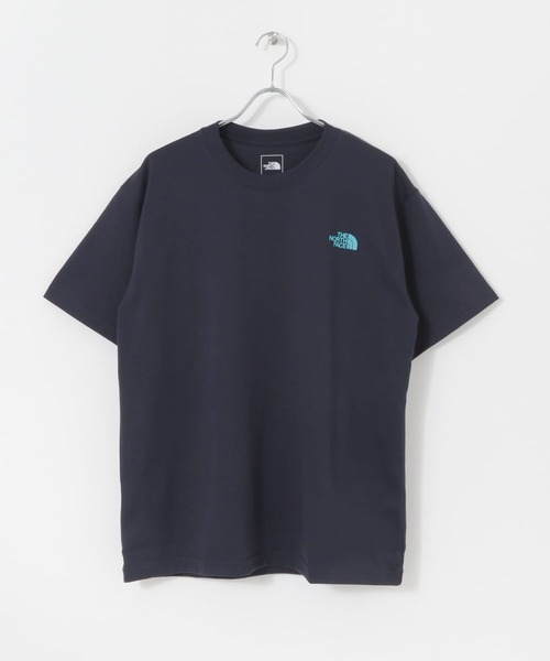 THE NORTH FACE（ザノースフェイス）の「THE NORTH FACE　S/S Bandana Square Logo T-shirts（Tシャツ/カットソー・メンズ・ホワイト/ネイビー・LARGE/X-LARGE）」の2枚目の写真