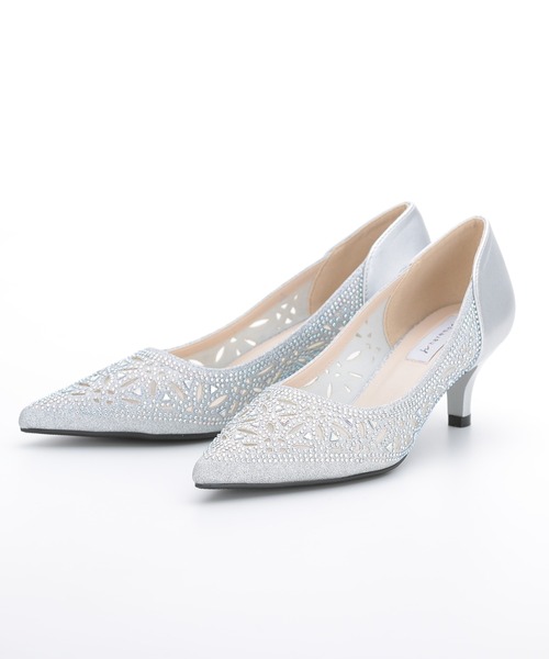 Kana(カナ)の「幾何学柄 グリッター パンプス パーティー 結婚式 お呼ばれ オケージョン(パンプス・レディース・ブラック/ゴールド/ブラック×ブラック/シルバー・23/23.5/22.5/24.5/24)」の19枚目の写真