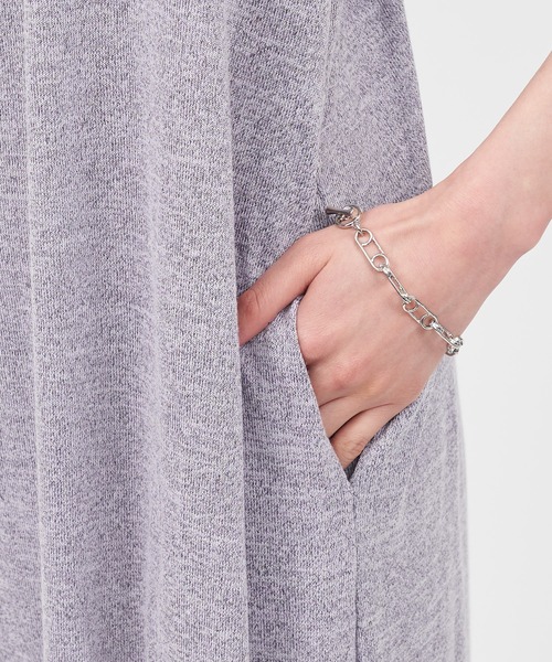 SPIRALGIRL（スパイラルガール）の「メランジキャミオールインワン（つなぎ/オールインワン・レディース・ブラック/ベージュ/パープル・FREE）」の16枚目の写真