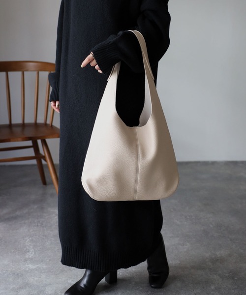 Riberry(リベリー)の「ラウンドトートバッグ(トートバッグ・レディース・ホワイト/ブラック/ベージュ/グリーン・FREE)」の18枚目の写真