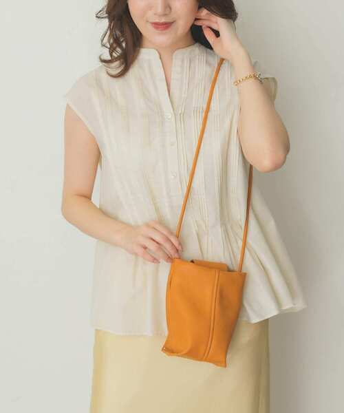 RODE SKO(ロデスコ)の「まるひもショルダーバッグ(ショルダーバッグ・レディース・ブラック/マスタード/モカ/ブラウン系その他/グリーン系その他・ONE)」の10枚目の写真