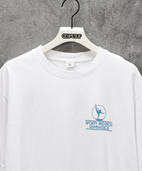 セール】【SPORTY&RICH / スポーティアンドリッチ】GYMNASTICS T