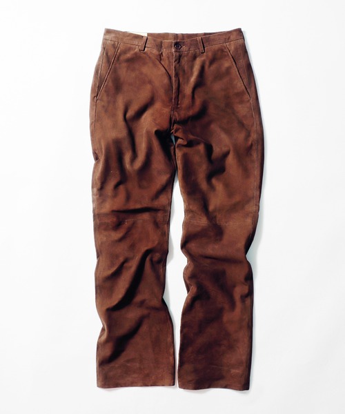 SEVEN BY SEVEN(セブンバイセブン)の「SEVEN BY SEVEN/セブン バイ セブン LEATHER FLARE TROUSERS フレア トラウザー スラックス(スラックス・メンズ・ブラック/ブラウン・L/M)」の22枚目の写真