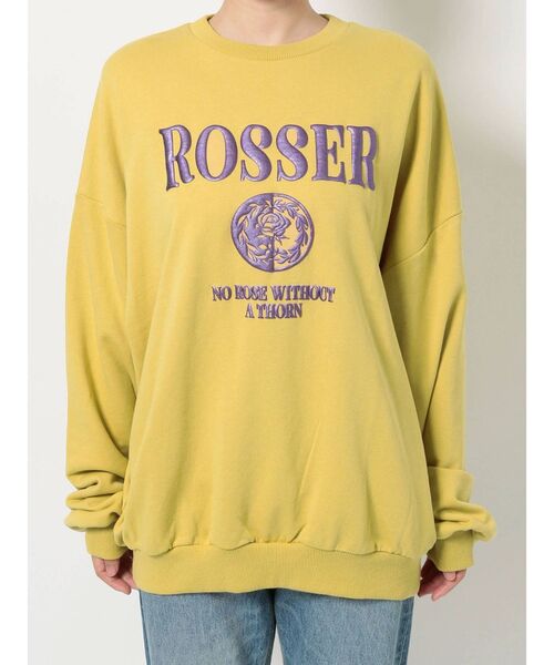 jouetie（ジュエティ）の「メタリックロゴプルオーバー（スウェット・レディース・イエロー/ブルー/グレー/ブラック・MEDIUM）」の18枚目の写真