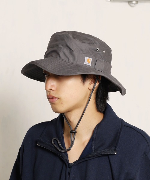 Carhartt（カーハート）の「Carhartt /カーハート RUGGED FLEX CANVAS BOONIE HAT サファリハット（ハット・メンズ・ベージュ/チャコールグレー・M/L/L/XL）」の16枚目の写真