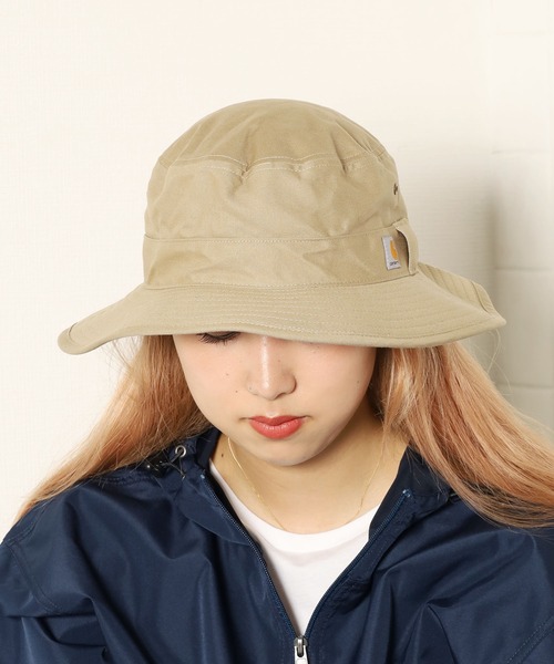 Carhartt（カーハート）の「Carhartt /カーハート RUGGED FLEX CANVAS BOONIE HAT サファリハット（ハット・メンズ・ベージュ/チャコールグレー・M/L/L/XL）」の17枚目の写真