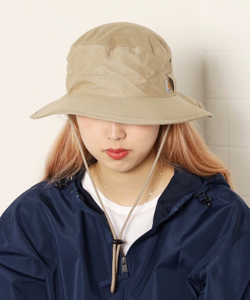 Carhartt（カーハート）の「Carhartt /カーハート RUGGED FLEX CANVAS BOONIE HAT サファリハット（ハット・メンズ・ベージュ/チャコールグレー・M/L/L/XL）」の18枚目の写真