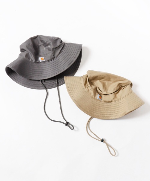 Carhartt（カーハート）の「Carhartt /カーハート RUGGED FLEX CANVAS BOONIE HAT サファリハット（ハット・メンズ・ベージュ/チャコールグレー・M/L/L/XL）」の11枚目の写真