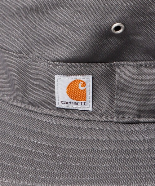 Carhartt（カーハート）の「Carhartt /カーハート RUGGED FLEX CANVAS BOONIE HAT サファリハット（ハット・メンズ・ベージュ/チャコールグレー・M/L/L/XL）」の6枚目の写真