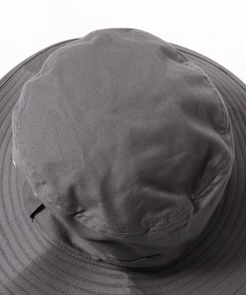 Carhartt（カーハート）の「Carhartt /カーハート RUGGED FLEX CANVAS BOONIE HAT サファリハット（ハット・メンズ・ベージュ/チャコールグレー・M/L/L/XL）」の7枚目の写真