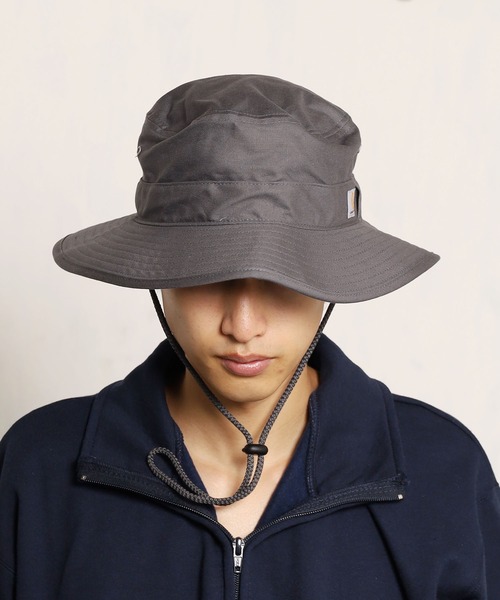 Carhartt（カーハート）の「Carhartt /カーハート RUGGED FLEX CANVAS BOONIE HAT サファリハット（ハット・メンズ・ベージュ/チャコールグレー・M/L/L/XL）」の15枚目の写真