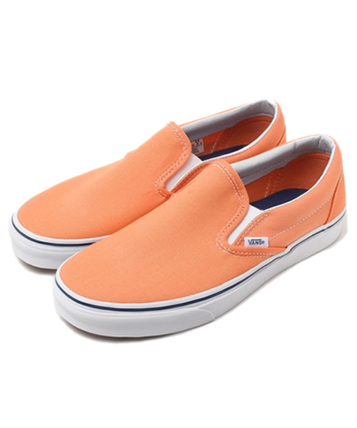 VANS(バンズ)の「◎VANS / CLASSIC SLIP ON(スニーカー・メンズ・ピンク/オレンジ/ライトブルー・10inch/9.5inch/9inch/8.5inch/8inch)」の3枚目の写真