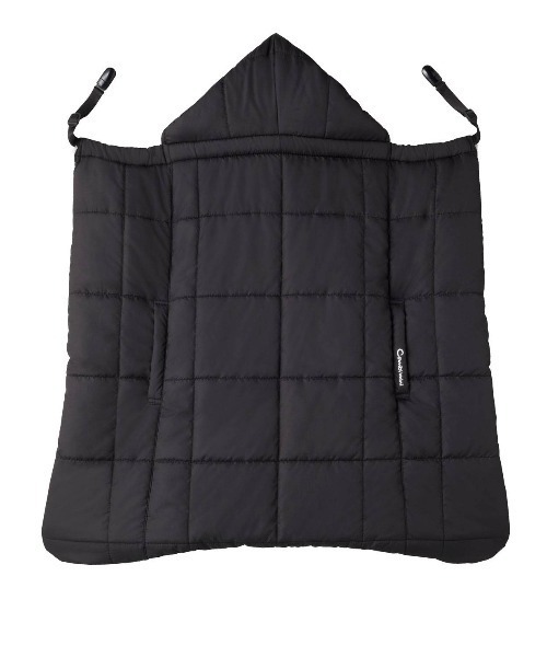 combimini（コンビミニ）の「あったかフィット！ラップホールド（おくるみ・キッズ・ブラック・F）」の2枚目の写真