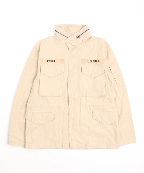 AVIREX（アヴィレックス）の「USN パッチ M-65 ジャケット/USN PATCH M 