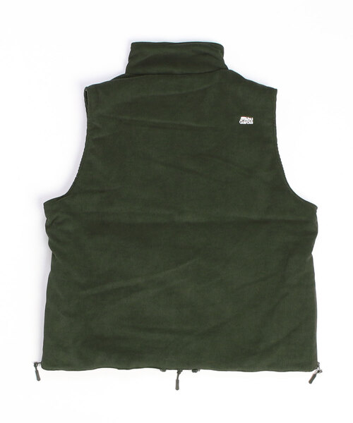 ABU GARCIA（アブ・ガルシア）の「Abu Garcia / アブガルシア：ABU-M909 CORDUROY PADDING VEST：21AAB-0004[NOA]（ベスト・メンズ・ブラック/オリーブ・M/XL/L）」の4枚目の写真