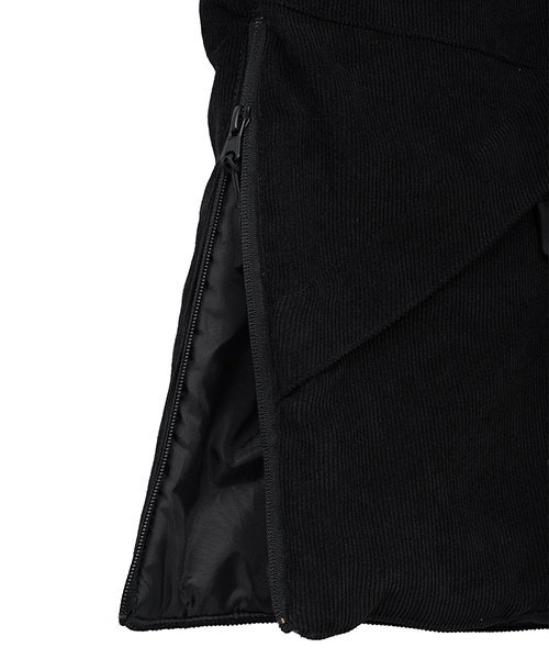 ABU GARCIA（アブ・ガルシア）の「Abu Garcia / アブガルシア：ABU-M909 CORDUROY PADDING VEST：21AAB-0004[NOA]（ベスト・メンズ・ブラック/オリーブ・M/XL/L）」の11枚目の写真